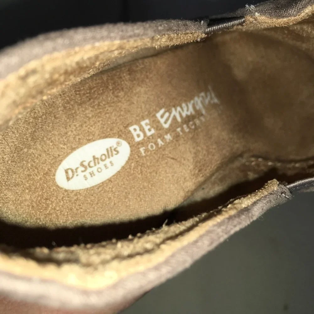 Dr Scholl's Be Energized Ankle Boots Sz 7M - Picture 3 of 6